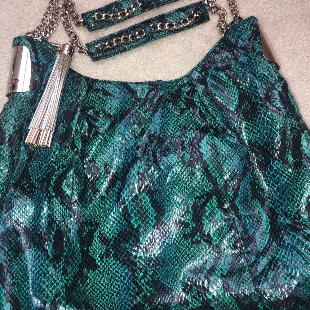 Bebe leather purse